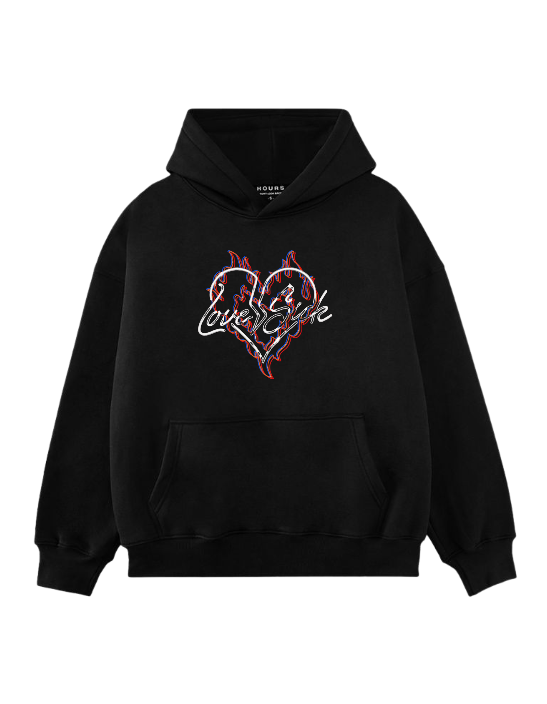 LOVE SICK OVERSIZED HOODIE