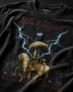 SHER E PANJAB OVERSIZED ACID WASH T-SHIRT