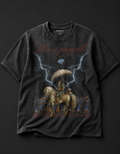 SHER E PANJAB OVERSIZED ACID WASH T-SHIRT