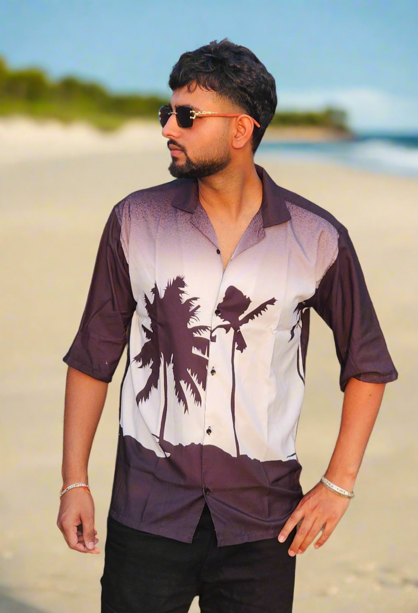 Palm Tree Oversized shirt