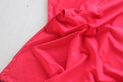 RED OVERSIZED T-SHIRT