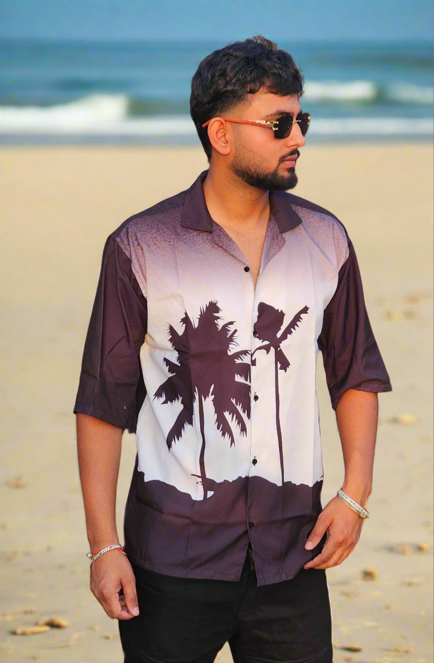 Palm Tree Oversized shirt