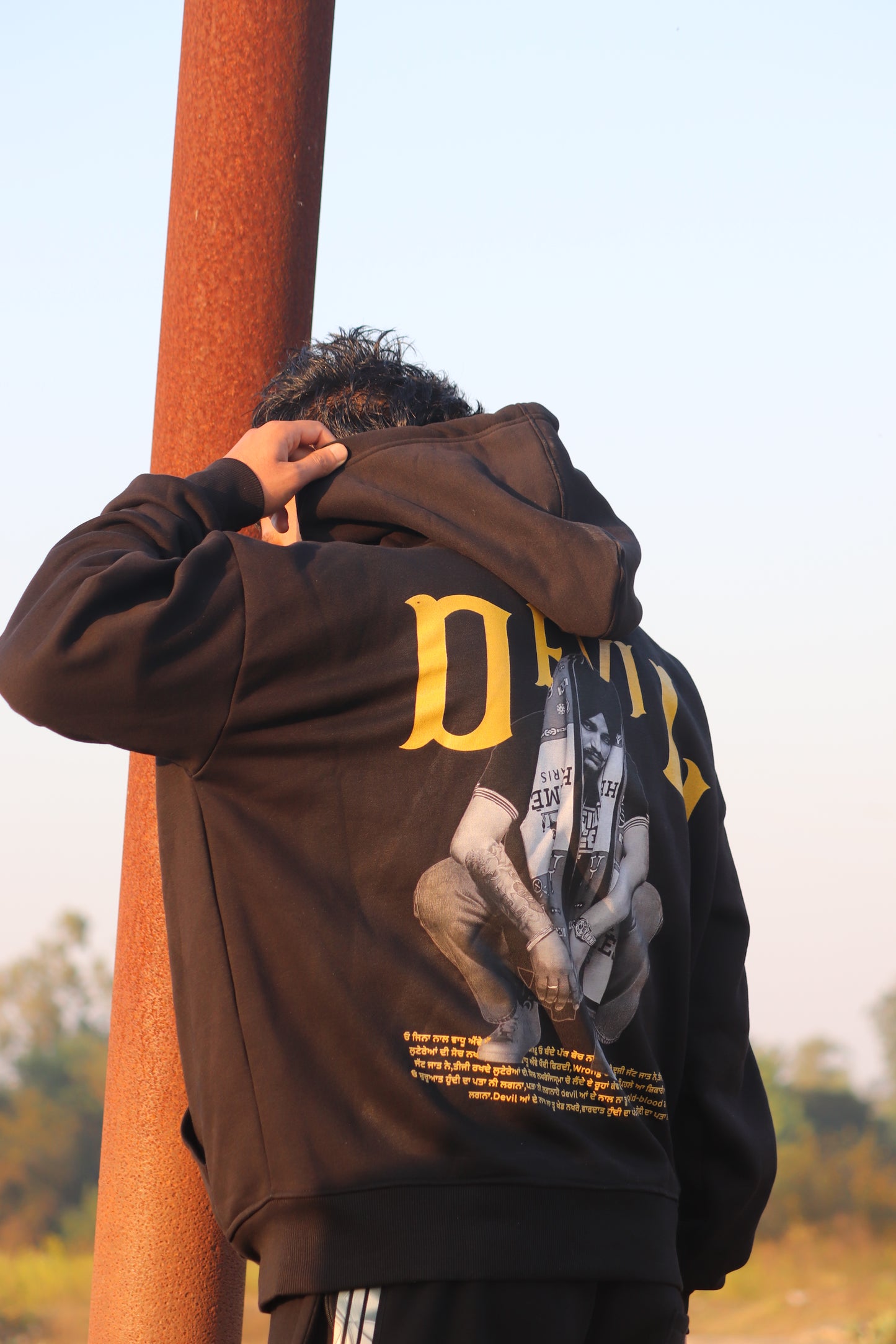 NO REGRETS OVERSIZED HOODIE