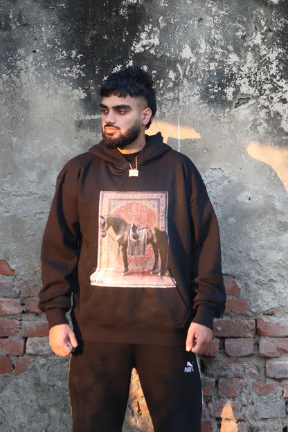 ROYAL HORSE OVERSIZED HOODIE