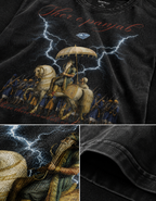 SHER E PANJAB OVERSIZED ACID WASH T-SHIRT