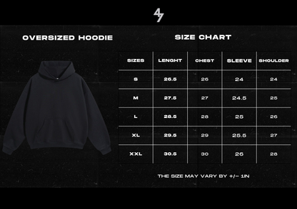 AURA SIDHU OVERSIZED HOODIE