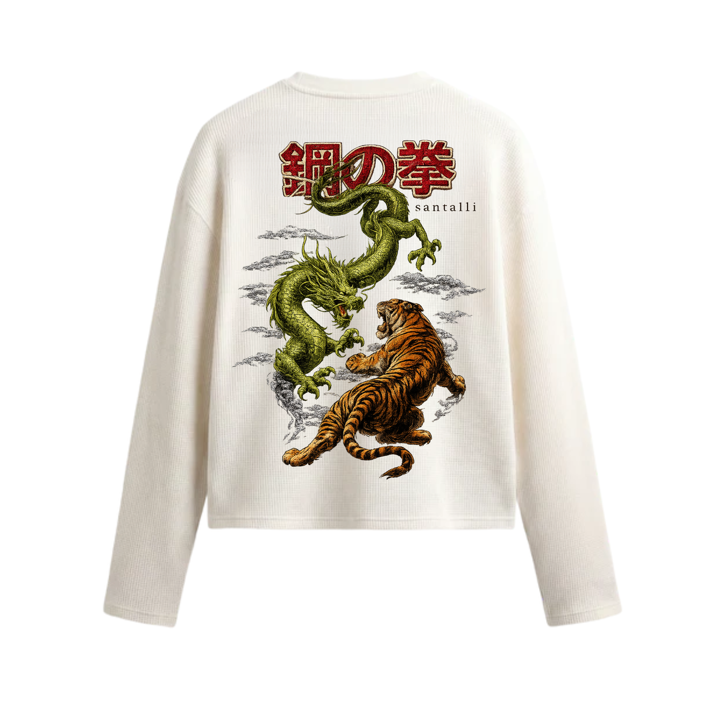 TIGER 1V1 DRAGON WAFFLE KNIT