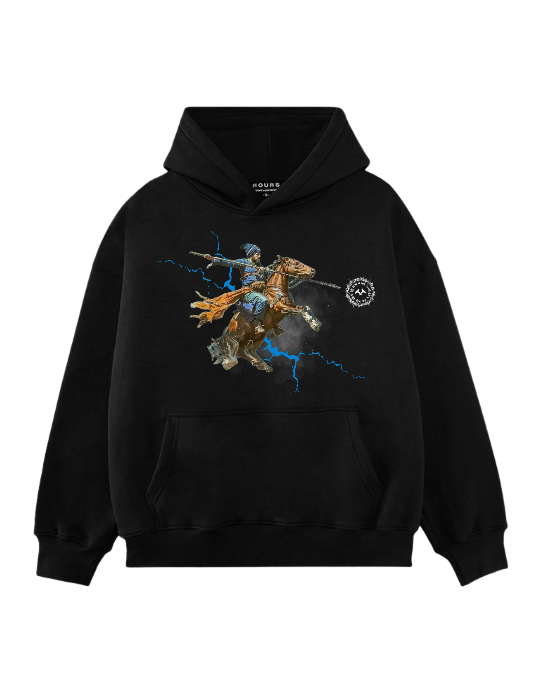 WARRIOR OVERSIZED HOODIE