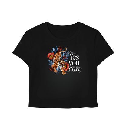 GIRL,YES YOU CAN BABY TEE